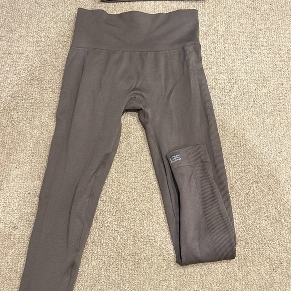 Set active ribbed set. Size small - Picture 3 of 3